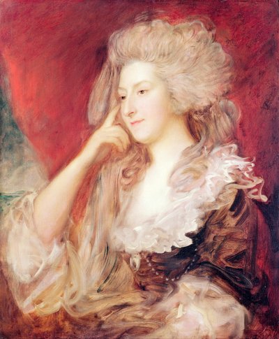 Mrs Fitzherbert by Thomas Gainsborough